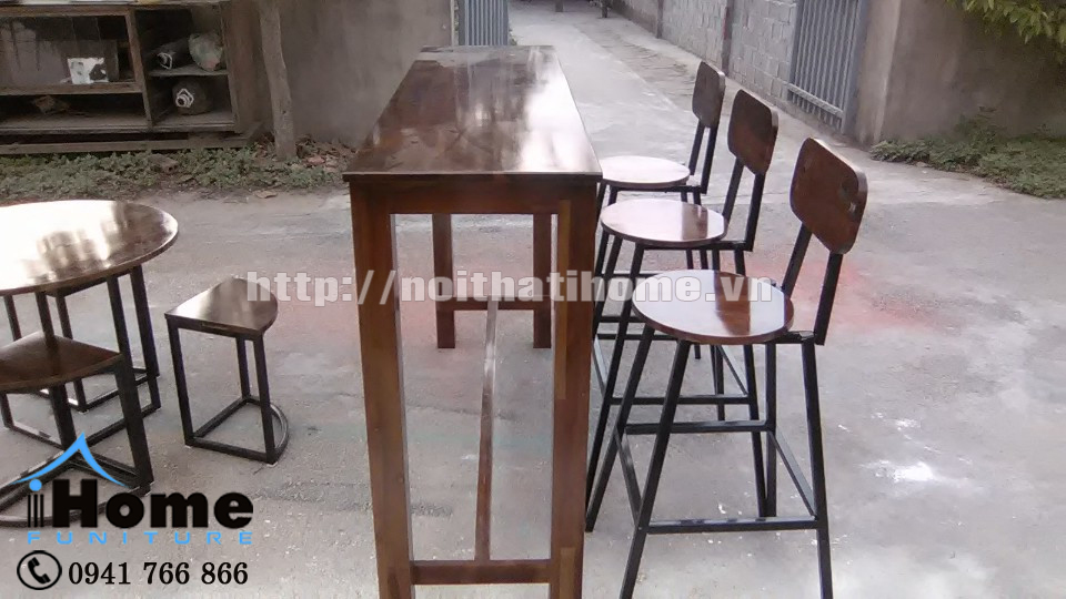 bàn ghế bar cafe hải phòng